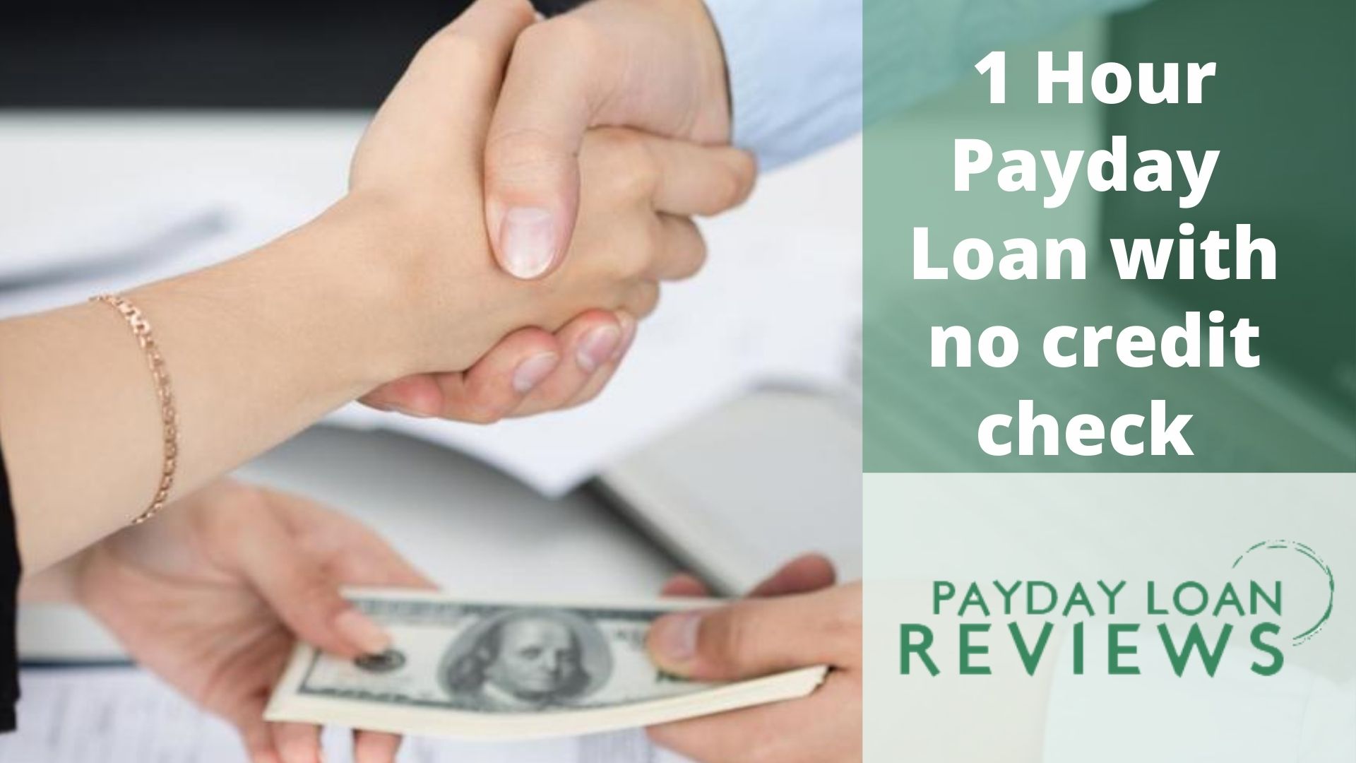 1 Hour Payday Loans no credit check
