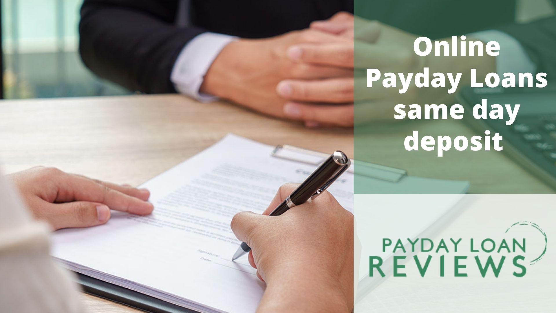 Online Payday Loans same day deposit 