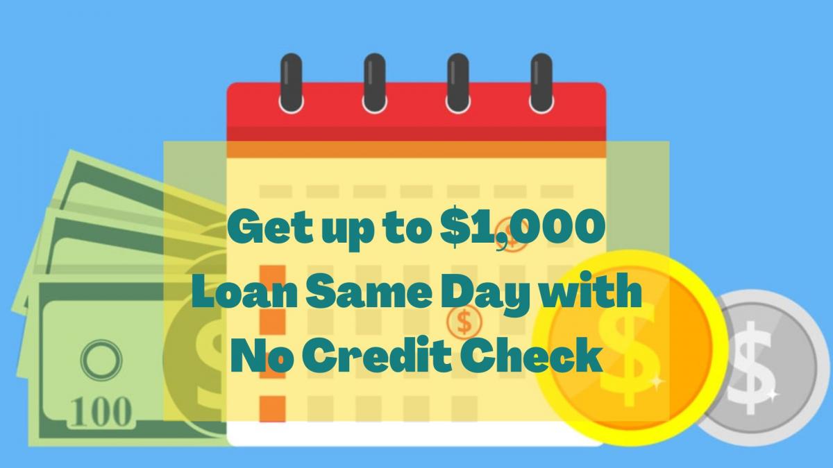 same day loans no credit check